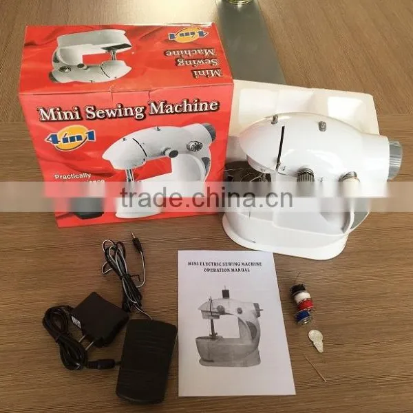 Mini Sewing Machine Wiht Led Light Electric Household Sewing Machine 4 in 1