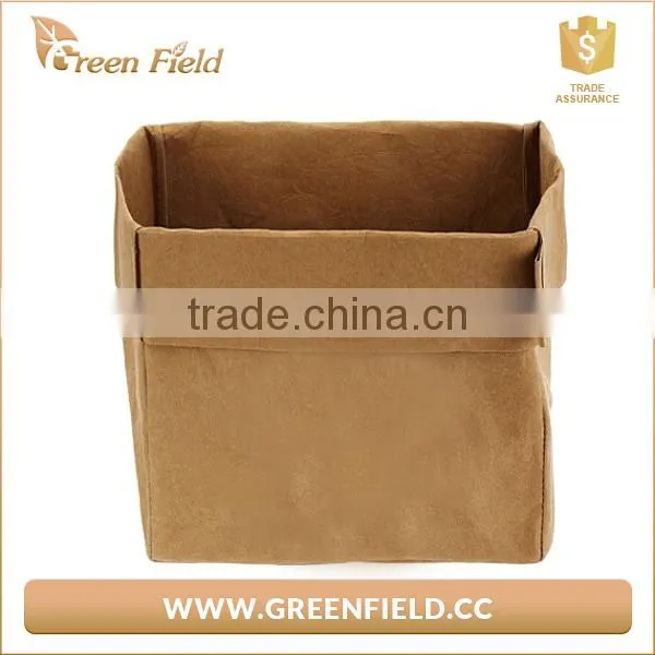 Green Field Plain Kraft Paper Storage Bags photo-2
