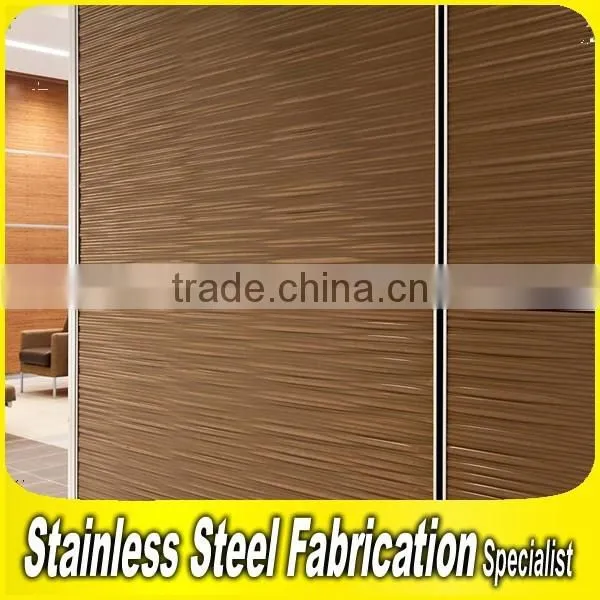 PVD Color Coating Stainless Steel Art Decor Metal Facade Cladding photo-4