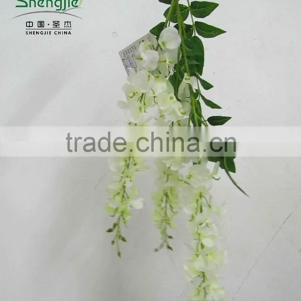 Artificial Hanging Rattan Wisteria Flowers Branch,wisteria Flowers photo-4