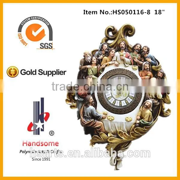 21 Inch Hot Sales 3d Art Last Supper Carving Wall Hanging Decoration photo-4