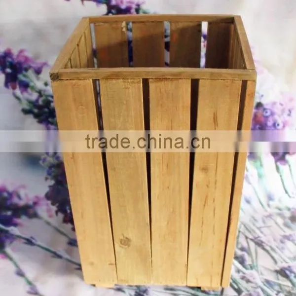Wooden Trash Bin photo-3