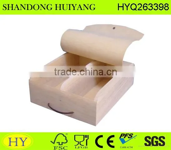 Birch Wood Gift Discount Seasonal Soap Packaging Box photo-2