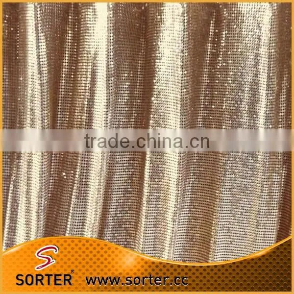 Wholesale Cheap Sequin Fabric For Hotel Shower Curtains photo-2