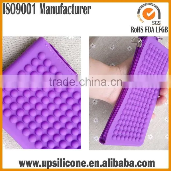 Silicone Coin Purse With Zipper Silicon Hand Bag photo-3