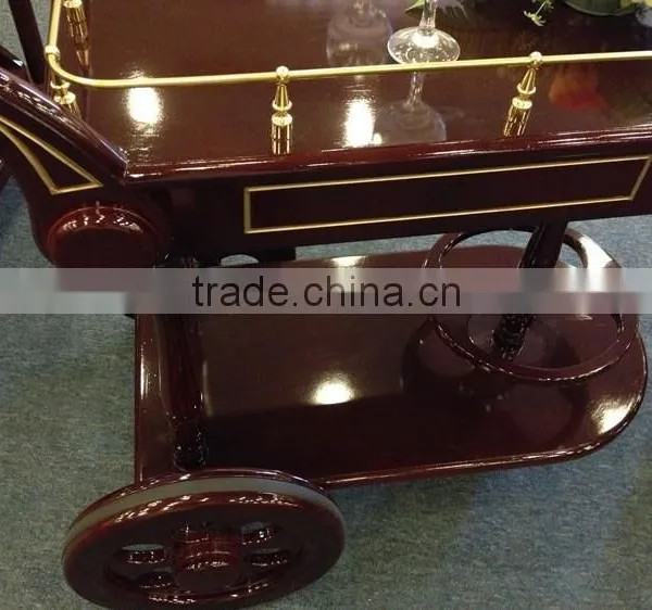 Classical Liquor Service Cart Wine Trolley for Hotel C-31 photo-5
