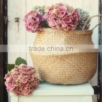 Seagrass Baskets for Decorating Home/ Seagrass Laundry Basket photo-4