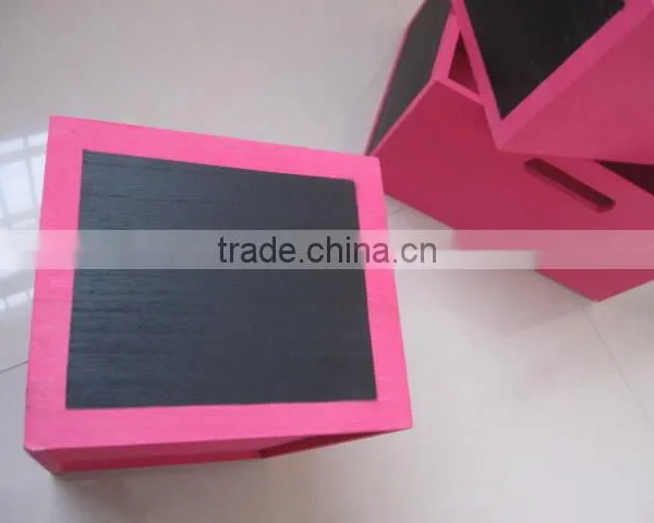 Wholesale Wooden Crates With Chalk Board Front photo-6