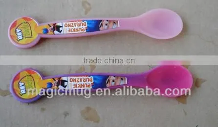 Cute and Healthy Bulk Buy From China Plastic Salad Spoon for Children photo-2