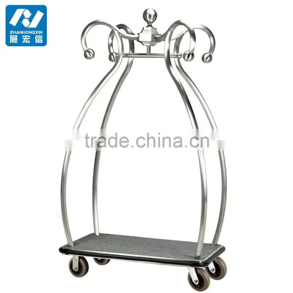 Airport Platform Trolley, Cheap Stainless Steel Folding Heavy Duty Platform Hand Truck photo-2