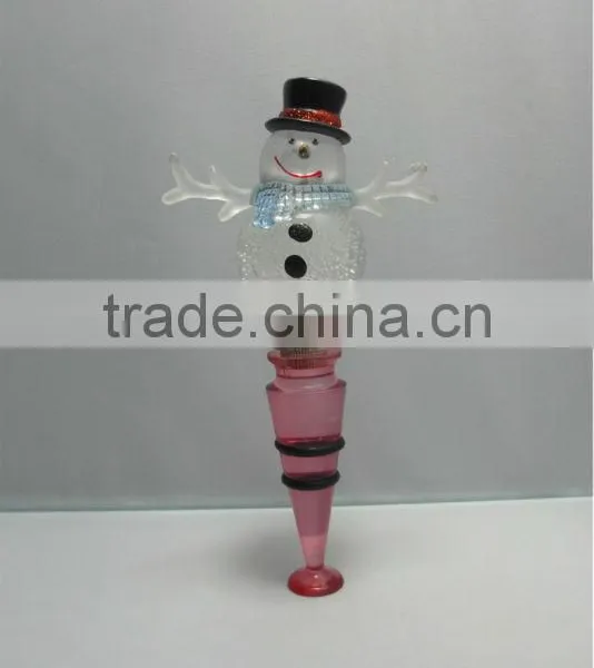 Dongguan LED Plastic Silicone Rhinestone Wine Bottle Stopper photo-4