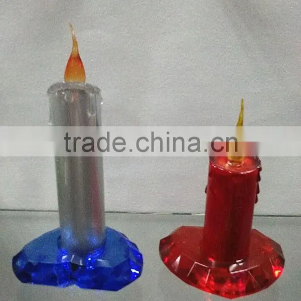Artificial Led Electric Heart Base Acrylic Wedding Decoration Candle Light photo-4