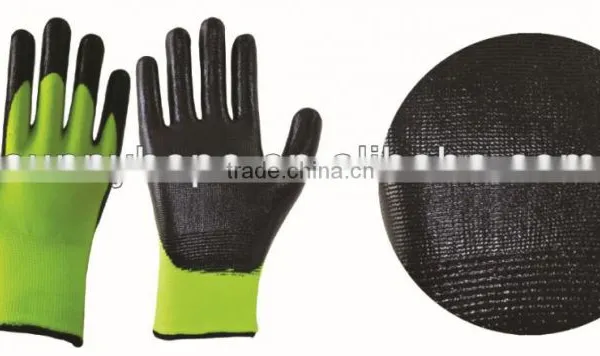 Hi-Viz NappyHi-Viz Acrylic and Nylon Gloves Coated Nitrile photo-2