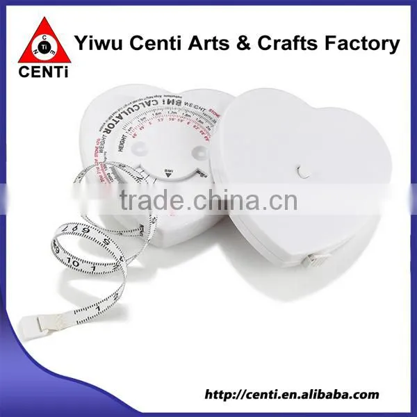 Hot Sale Heart Shape BMI Tape Measure Scale photo-2