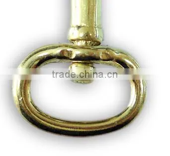 High Quality Solid Brass Swivel Eye Snap Hook, Metal Snap Hook photo-4