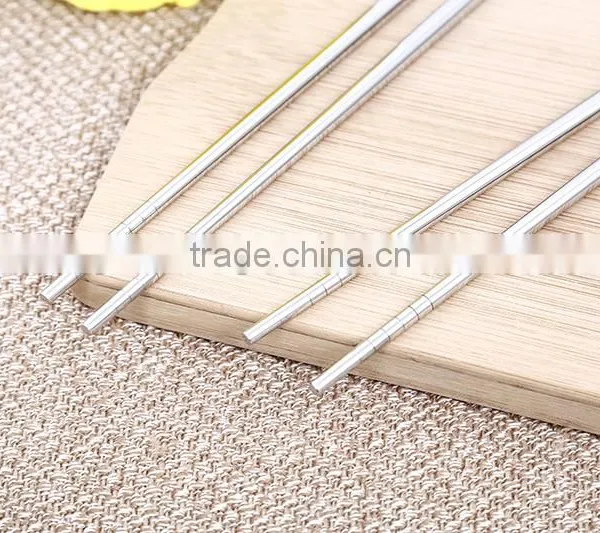 Chinese Stylish Stainless Steel Natural Chopsticks photo-6