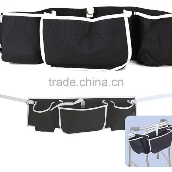 Topmedi 600Dx600d Polyester Oxford/PVC Coated Waterproof Apron Bag for Walking Aids photo-3