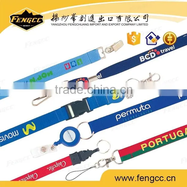 2016 Fashion Promotion Polyester Lanyard With ID Badge Holder photo-6