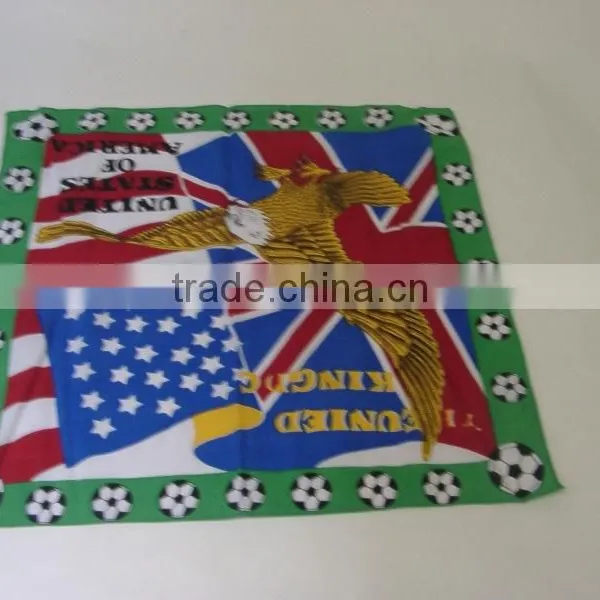Hot Selling Screen Printing Leaf Bandanas in Black and White photo-5