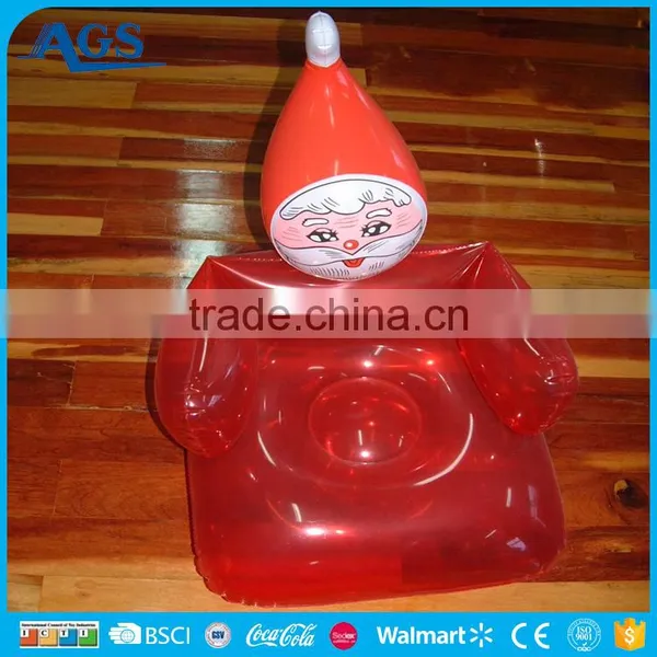 Durable Cute Pink Pig Animal Inflatable Chair photo-6