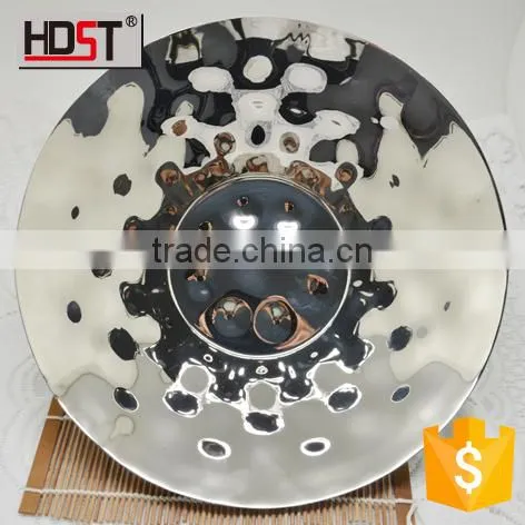 2015 Restaurant Stainless Silver Fruit Dish Wholesale Round Fruit Dish photo-3