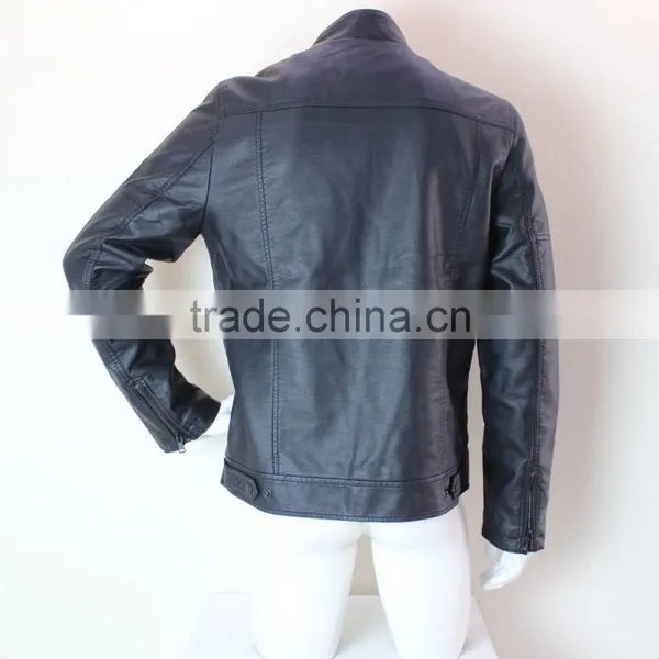 Black Genuine X Men Leather Jacket photo-5