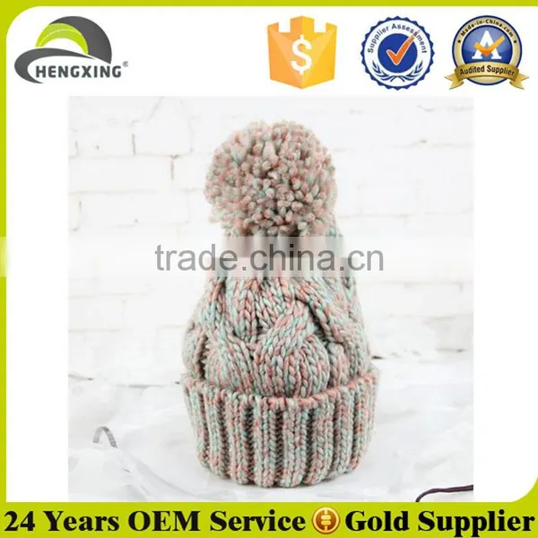 Twist Texture Custom Knitted Pom Hat photo-5