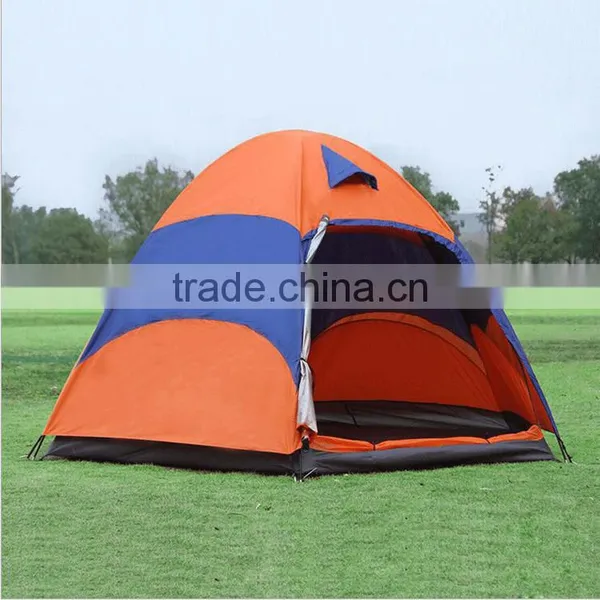 T01hot Sale Party Decoration Waterproof Unique Strong Rain-proof Double Tent Manufacturer China 4-5 People photo-3