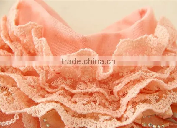 Pink Candy Color Korean Kids Long Sleeve Undershirt Wholesale/ Cotton Undershirts for Kids photo-3