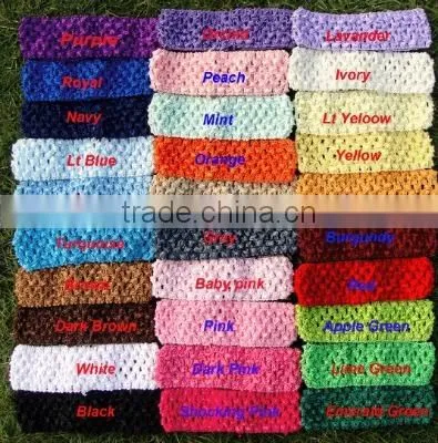 1.5inch Wide Baby Girls Crochet Headband photo-2