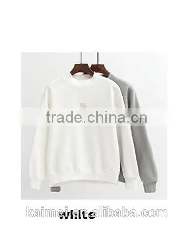 Factory Produced Costumed Cool Design High Quality Printed Sweatshirt CVC(60/40) photo-2