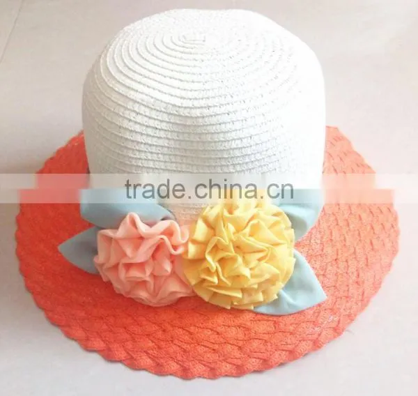 Zm40600b Cheap Price Custom Fast Delivery Straw Hat Pattern for Women photo-4