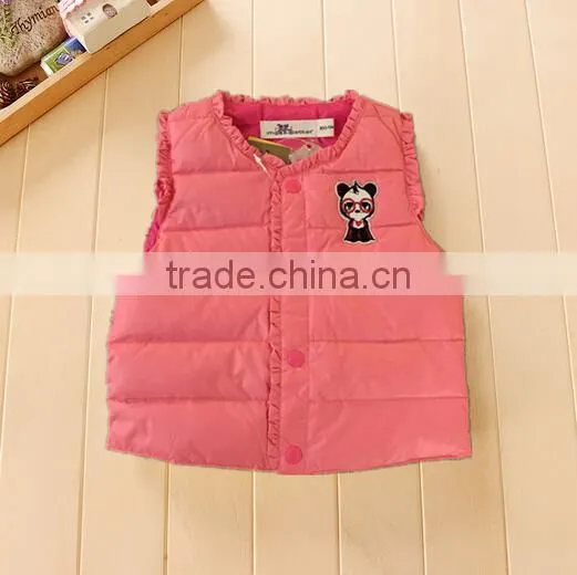 Wholesale High Quality Frozen Vests of Children Fur Vest for Kids Winter Vest for Babies photo-2