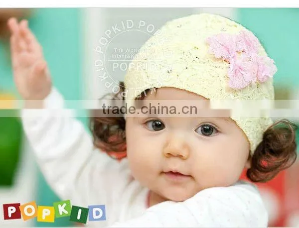 CUTE BABY FLOWER LACE COTTON HEADBAND INFANT HAIRBAND HAIR BOWS