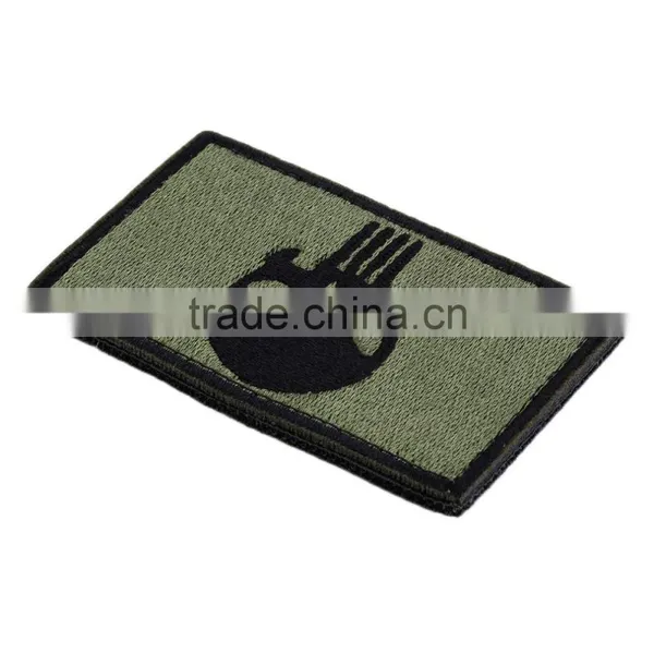 Punisher Skulls Rectangle Embroidery Trim Tactical Patch Armbands Shoulder Badg 2015 Fashion photo-4