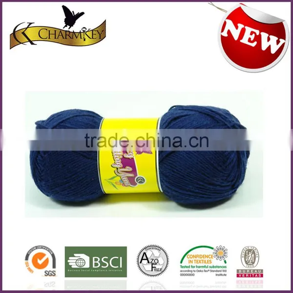 Space Dye Wool Nylon Blend Yarn Fancy Yarn for Knitting Scarf photo-2