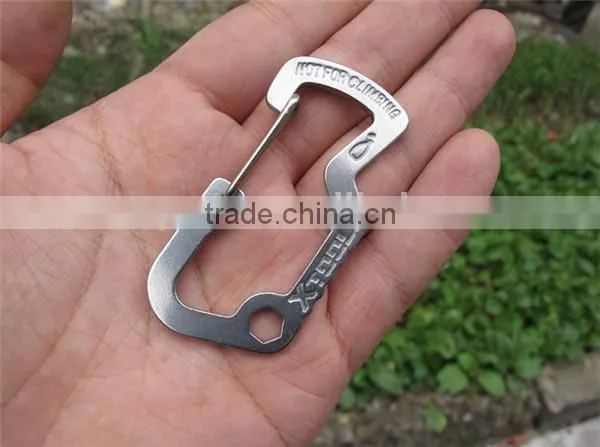 Survival Gear Mini Carabiner Keychain Multi Tool Kit Key Chain photo-4