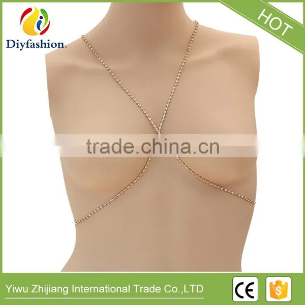 Fashion Hot Summer Sexy Long Diamond Body Chain Jewelry for Women photo-6