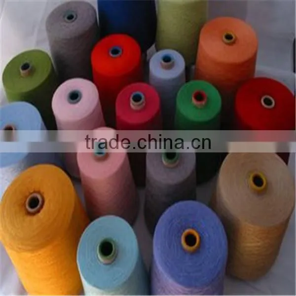 Dope Dyed 100% Polyester Spun Yarn In 16-60s For Knitting and Sewing photo-3