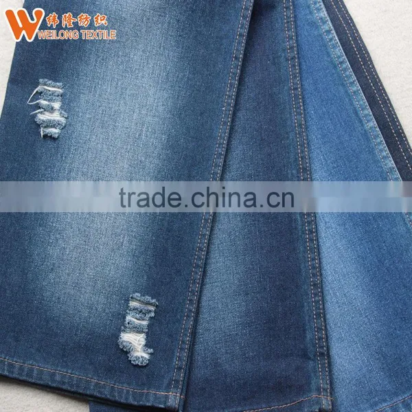 2017 High Quality 100% Cotton Denim Jeans Fabric for Trousers photo-2
