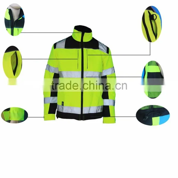 EN ISO11611 HOT SALE Firefighter Used Fluorescent Workwear photo-6