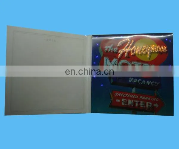 Inspirational Business Greeting Cards With Music Chip photo-2