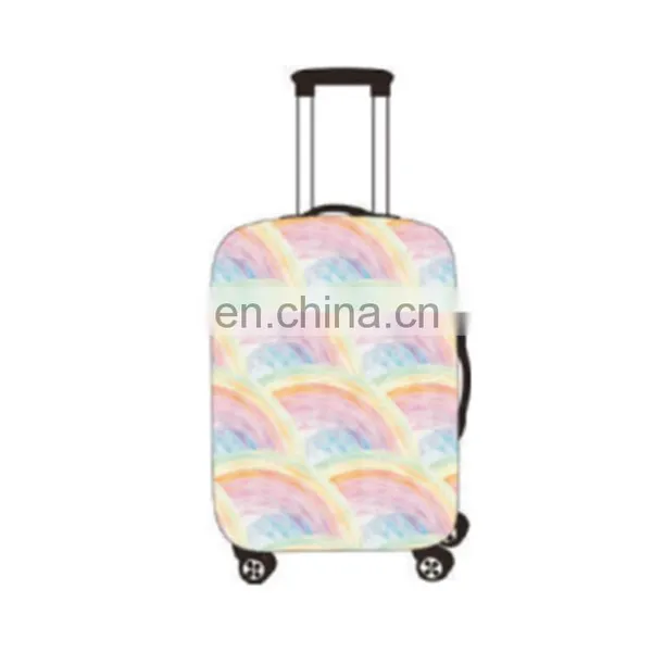 Best Selling Fashion Cheap Full Printed Dustproof Soft Luggage Cover photo-4