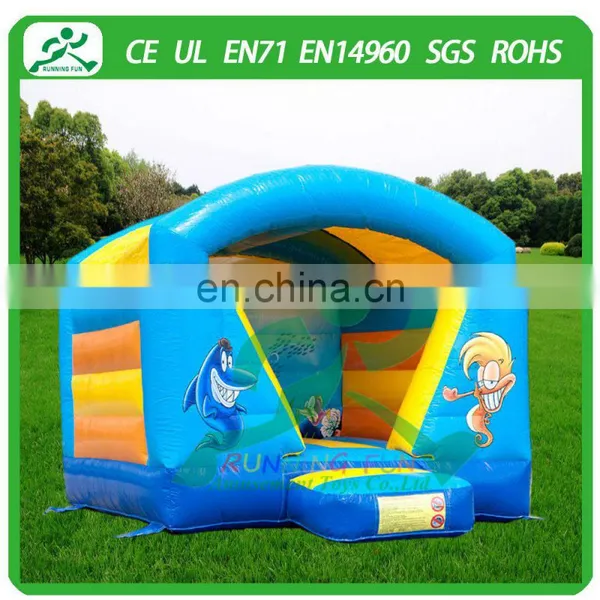 Indoor Mini Inflatable Seaworld Bouncy House With Roof photo-2