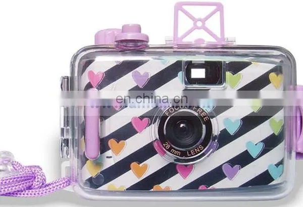 AP003 Loving Hearts Underwater Film Camera-Ring Bearer Favors Disposable Camera Cheap
