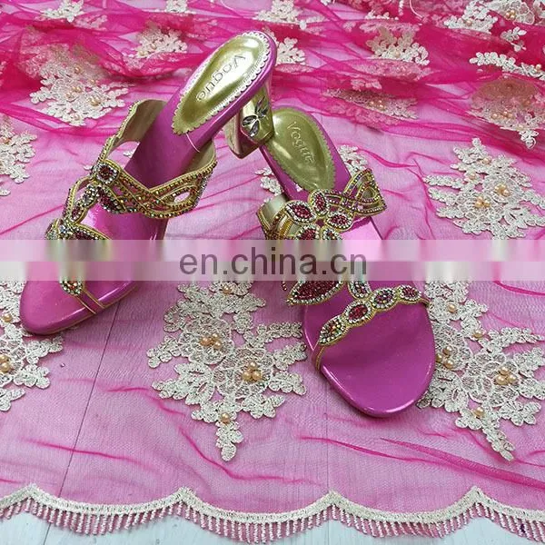 High Quality Latest Design Wedding Shoes for Bride photo-4