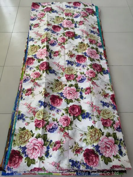 Chinese Factory 100% Polyester Dispersed Microfiber Printed Bed Sheet Fabric photo-5