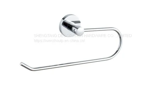 Zinc Alloy Bathroom Hardware Wall Mounted Towel Rings photo-4