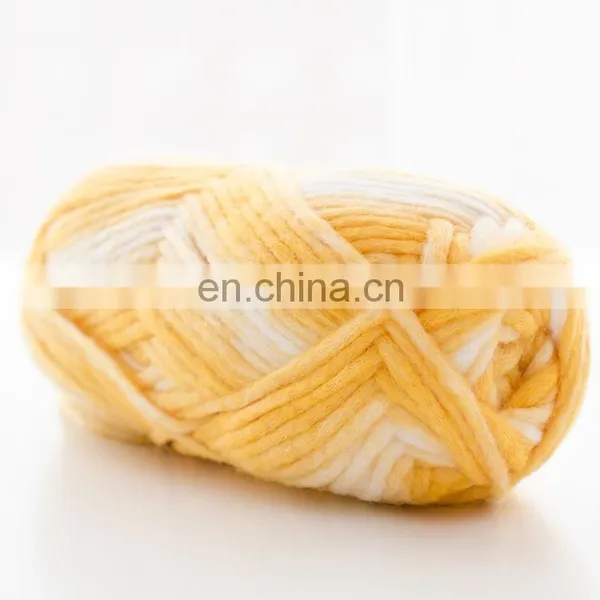 Wholesale Acrylic and Nylon Blend Worsted Weight Fancy Yarn for Knitting Scarf photo-5