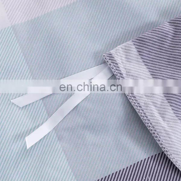 Comforter Set Microfiber Luxury Comforter Plaid Pattern Set Bedding,Bed Sheet And Comforter Set# photo-7